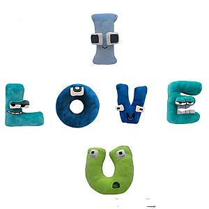 I LOVE U Combo Alphabet Lore Stuffed Toy