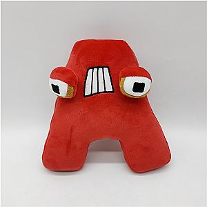 20cm Red Letter A  English Letters Alphabet Lore Plush