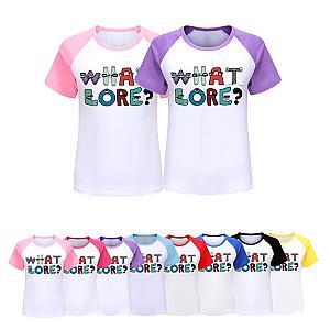 Alphabet Lore English Letters What Lore Summer Kids T-shirts