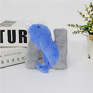 12CM Alphabet Lore Narwhal Letters Educational Toys