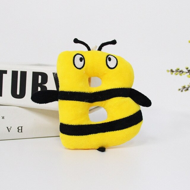 12CM Alphabet Lore Bee Letters Educational Toys | Alphabet Lore Plush ...