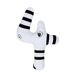 20cm Zoo Numbers Zebra Four Number Lore Doll Alphabet Lore Plush