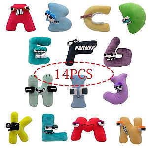 14 Letters Combo Alphabet Lore Stuffed Toy
