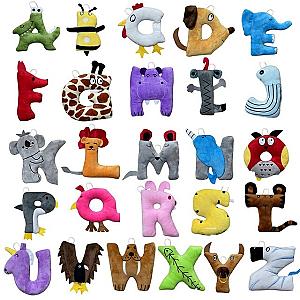 26 Letters Zoo Animal Combo Alphabet Lore Stuffed Toy