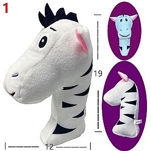 19cm Zoo Numbers Zebra One Number Lore Doll Alphabet Lore Plush