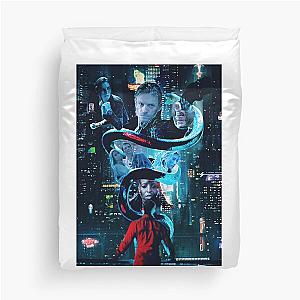 My Favorite People Beautiful Model Altered Carbon Music Vintage Duvet Cover