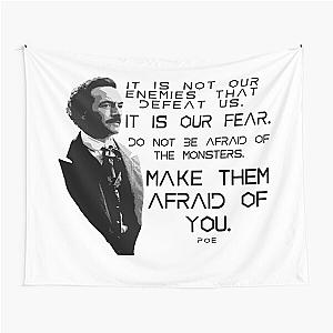 Poe About Fear from Altered Carbon Tapestry