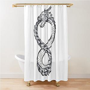 Altered Carbon Dragon Shower Curtain