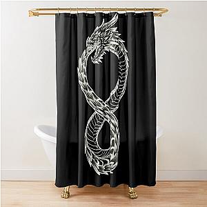 Altered Carbon Dragon Shower Curtain