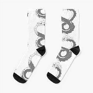 Altered Carbon Gray Socks