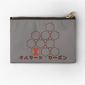 Altered Carbon Katakana Zipper Pouch