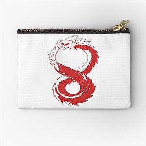 Altered Carbon Red Zipper Pouch