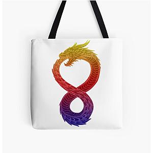 Altered Carbon Dragon All Over Print Tote Bag