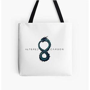 Altered Carbon Dragon All Over Print Tote Bag