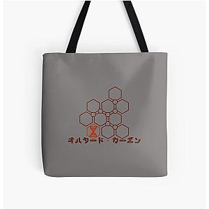 Altered Carbon Katakana All Over Print Tote Bag