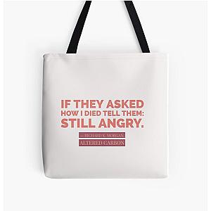 Altered Carbon Quote All Over Print Tote Bag