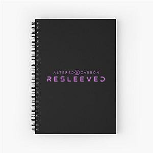 Altered Carbon Resleeved logo Spiral Notebook