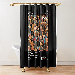 Alvvays - Alvvays Tracklist Album Shower Curtain