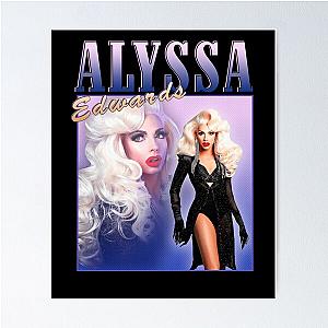 Alyssa Edwards vintage retro design   Poster