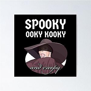 Alyssa Edwards Spooky Ooky Kooky and Creepy Halloween (White) Poster