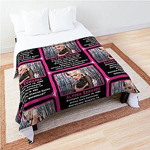 Alyssa Edwards Trading Card Comforter