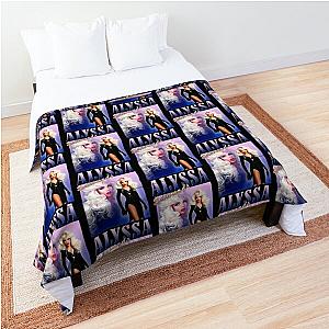 Alyssa Edwards Vintage Retro Design Comforter