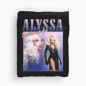 Alyssa Edwards vintage retro design   Duvet Cover