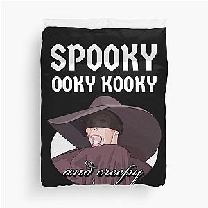 Alyssa Edwards Spooky Ooky Kooky and Creepy Halloween (White) Duvet Cover