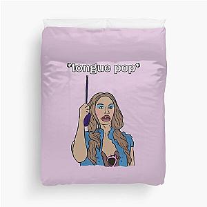 Alyssa Edwards tongue pop Duvet Cover