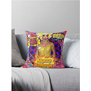 Alyssa Edwards "TonguePopArt" Throw Pillow