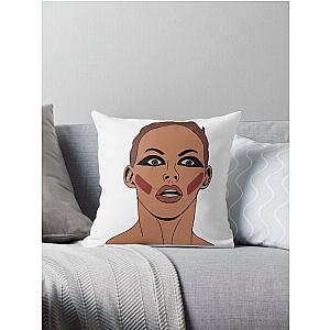 Alyssa Edwards Mirror Tongue Click Throw Pillow