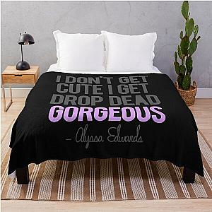 backrolls alyssa edwards Classic T-Shirt Throw Blanket