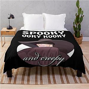 Alyssa Edwards Spooky Ooky Kooky and Creepy Halloween (White) Throw Blanket