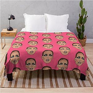 Alyssa Edwards Gagged Throw Blanket