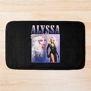 Alyssa Edwards vintage retro design   Bath Mat