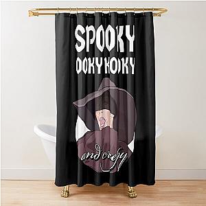 Alyssa Edwards Spooky Ooky Kooky and Creepy Halloween (White) Shower Curtain