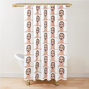 Alyssa Edwards getting ready Shower Curtain