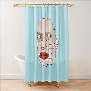 Copia de Queen Alyssa Edwards with a facemask Shower Curtain