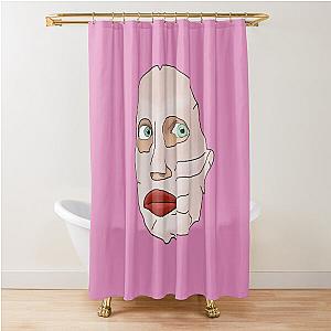 Copia de Copia de Queen Alyssa Edwards with a facemask Shower Curtain