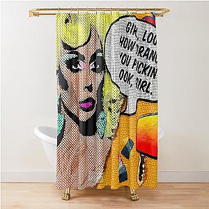 Alyssa Edwards Thinks You Look Orange, Girl Shower Curtain