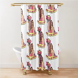 Alyssa Edwards - Tongue Pop Shower Curtain