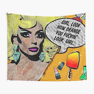 Alyssa Edwards Thinks You Look Orange, Girl Tapestry