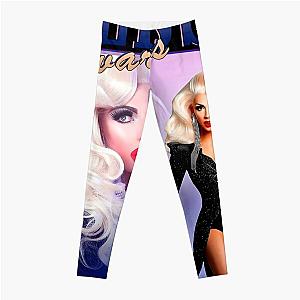 Alyssa Edwards Vintage Retro Design Leggings