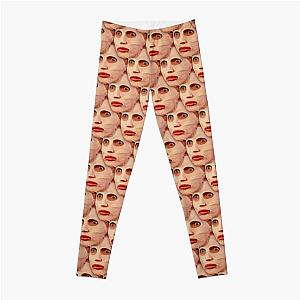 Alyssa Edwards Beauty Mask Pattern Leggings