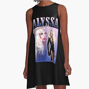 Alyssa Edwards vintage retro design   A-Line Dress