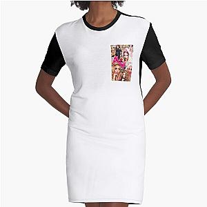 Alyssa Edwards collage Graphic T-Shirt Dress