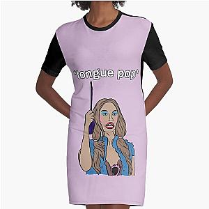 Alyssa Edwards tongue pop Graphic T-Shirt Dress