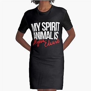 Spirit Animal - Alyssa Edwards Graphic T-Shirt Dress