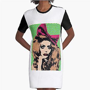 Alyssa Edwards style pop art Graphic T-Shirt Dress