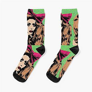 Alyssa Edwards style pop art Socks